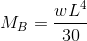 Equations guide for bending moment