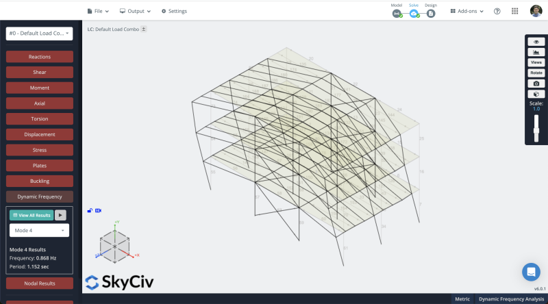 Dynamic Frequency Analysis in Structural 3D