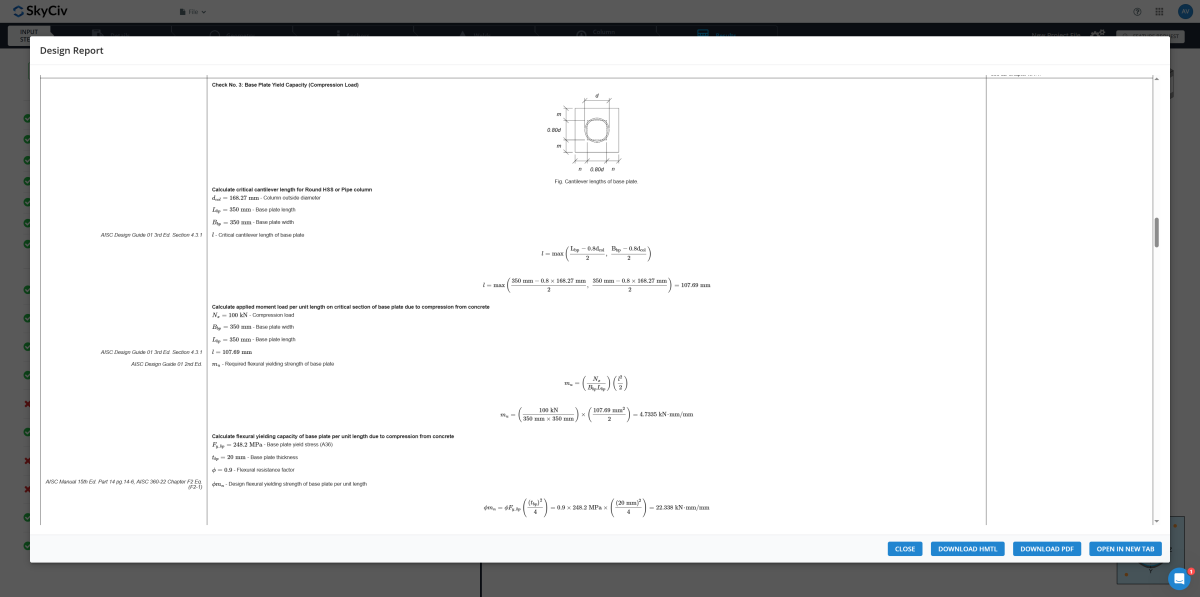 SkyCiv Plates Wings Analysis Software S3D