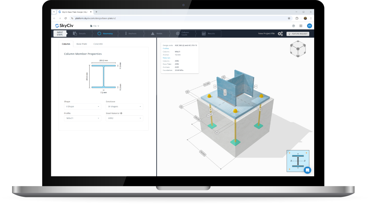 Base Plate Design Software