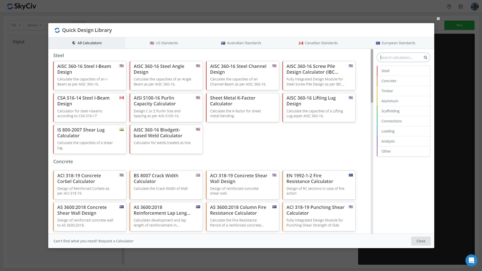SkyCiv Beam 3D Render