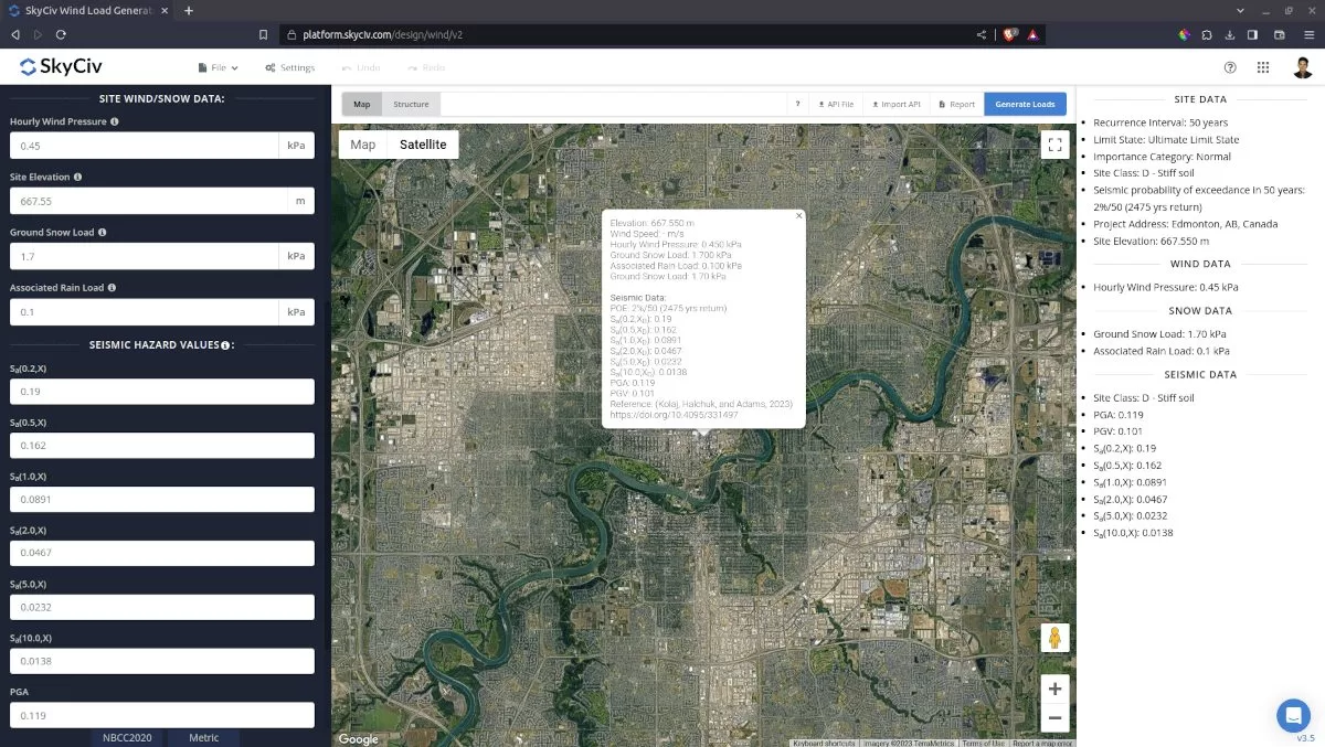 NBCC 2020 Seismic Site Data