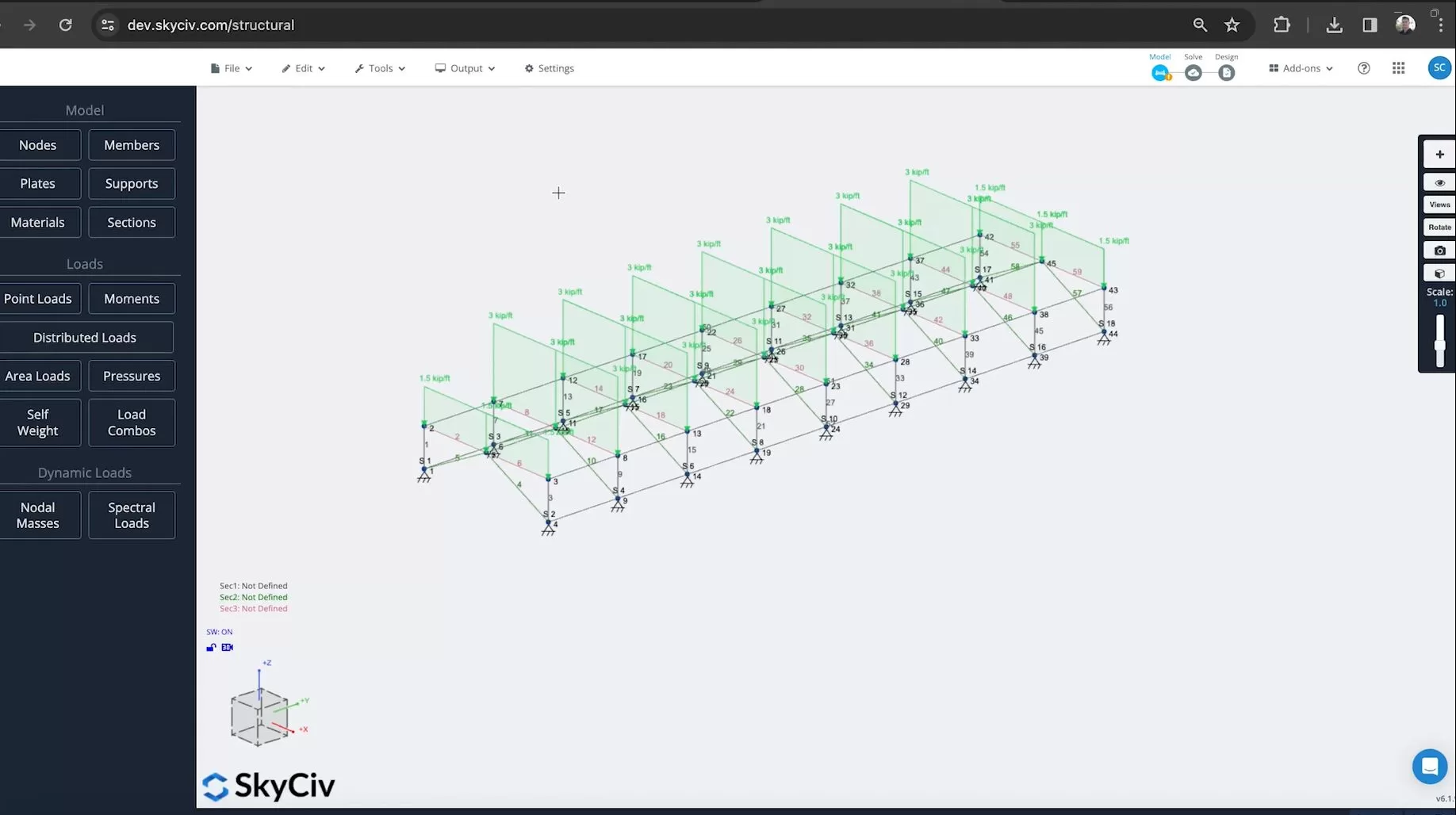how to design a aluminium structure